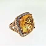 UB8680FPCT - 18K Rose Gold Ring