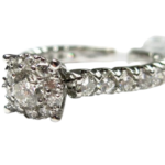 UB8691LSWBH53 - 14K White Gold Engagement Ring