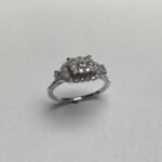 UB8760LSWBH - 14K White Gold Engagement Ring