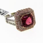 UB8766FWPT - 14K Two Tones Gold Ring