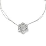 UB8850NW - 14K White Gold Necklace