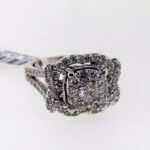 UB8871LSWBH - 14K White Gold Engagement Ring