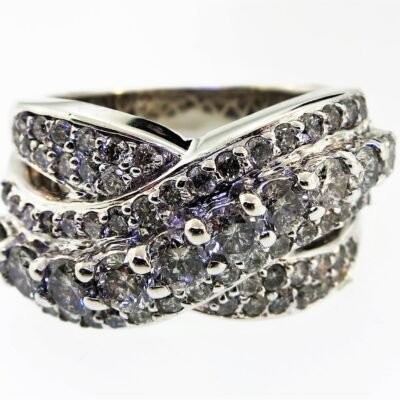 UB8914FW - 14K White Gold Ring