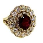 UB8939FY/CRU - 14K Yellow Gold Ring