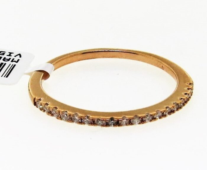 UB8998LP - 14K Rose Gold Wedding Band
