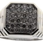 UB9277GW - 14K White Gold Gents Ring