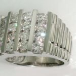 UB9308GW - 14K White Gold Gents Ring