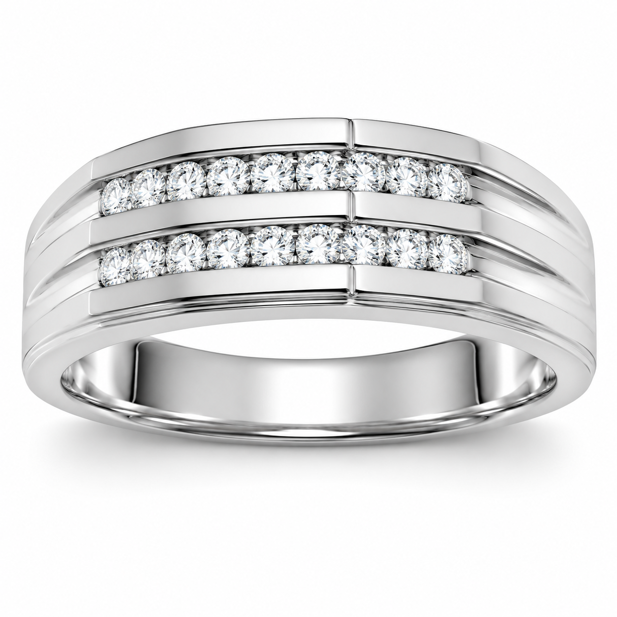 UB9343GW -Gents Ring