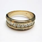 UB9480GKYMIL - 14K Yellow Gold Gents Ring