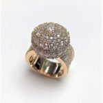 UB9606GY - 14K White Gold Gents Ring