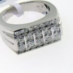 UB9622GW - 14K White Gold Gents Ring