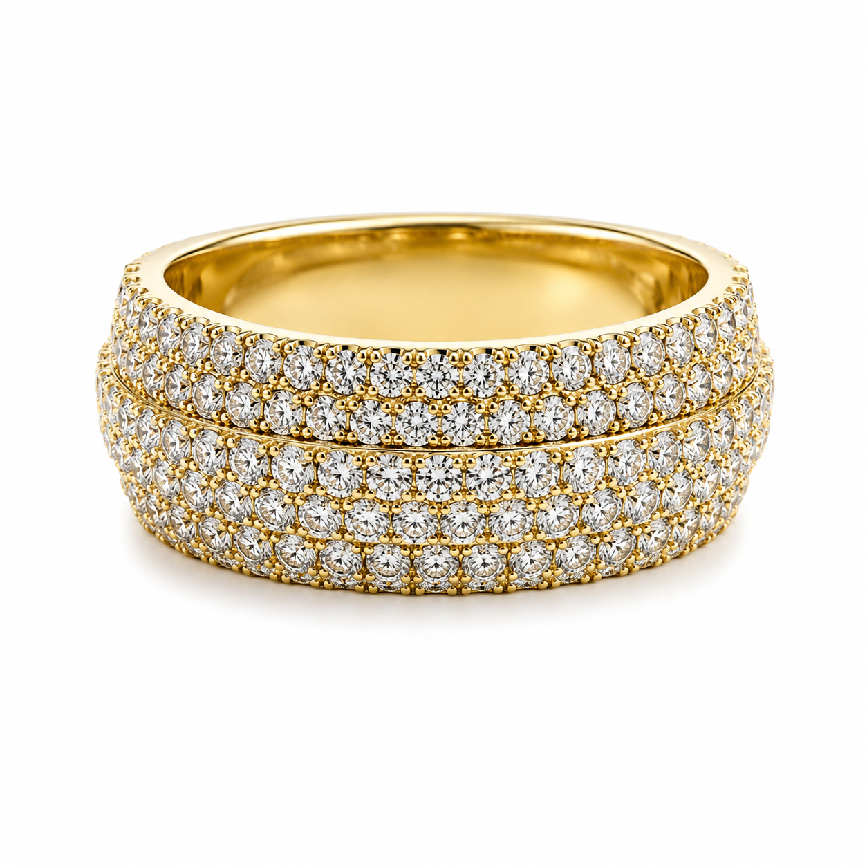 UB9730GY1 -Yellow Gold Gents Ring