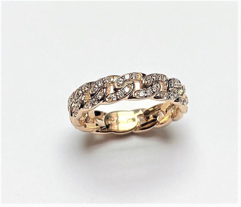UB9778GY23 - 14K White Gold Ring