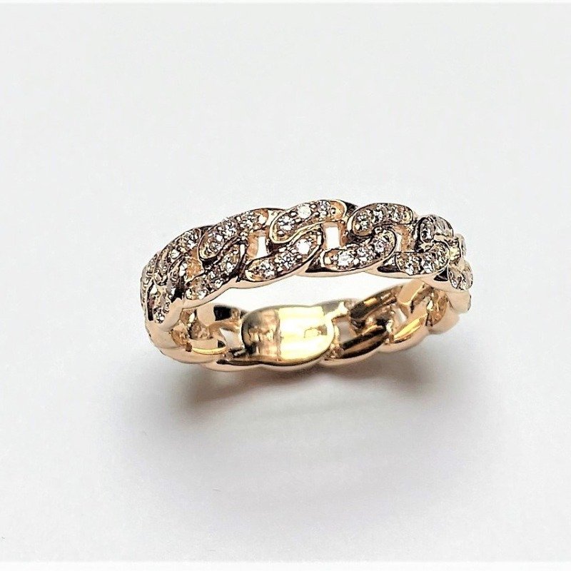 UB9778GY23 - 14K White Gold Ring