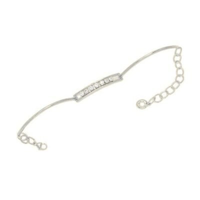 UBV6972BRW - 14K White Gold Bracelet