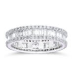 KR106425W-6 - 14K White Gold Eternity Band