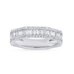 KR103392W - 14K White Gold Anniversary Ring