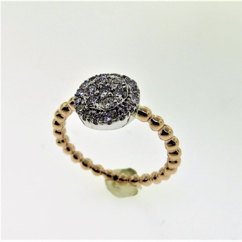 UBR10331FPW53 - 14K White Gold Ring
