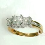 UBV0655Y4553 - 14K White Gold Engagement Ring