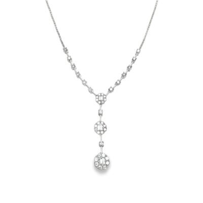UBV3779NKW - 14K White Gold Necklace