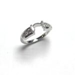 UBV3857W - 14K White Gold Ring