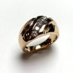UBV3921GHY23 - 14K Yellow Gold Gents Ring