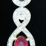 UBV4413JPW - 14K Two Tones Gold Pendant