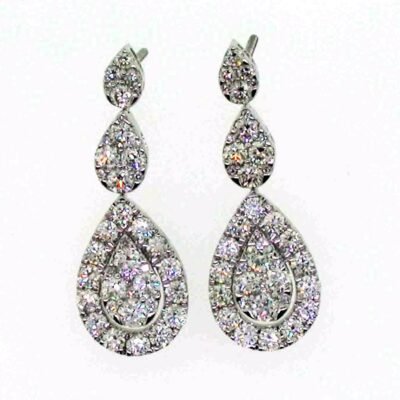 UBV5466EW - 14K  Dangle Earrings
