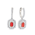KE604840ARBW - 14K White Gold Earrings