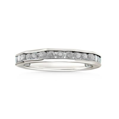 KR603723W - 14K White Gold Ring