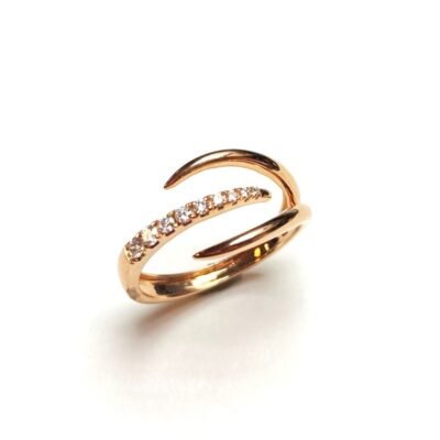 UBV6416FP - 14K Rose Gold Ring