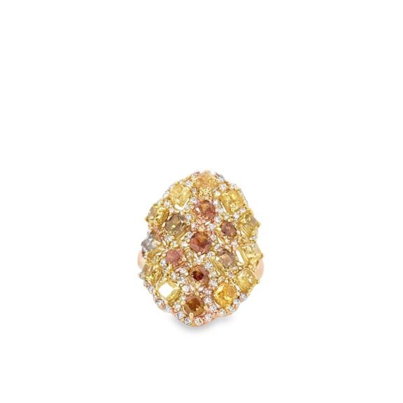 UBV6590FPYD - 14K Rose Gold Ring