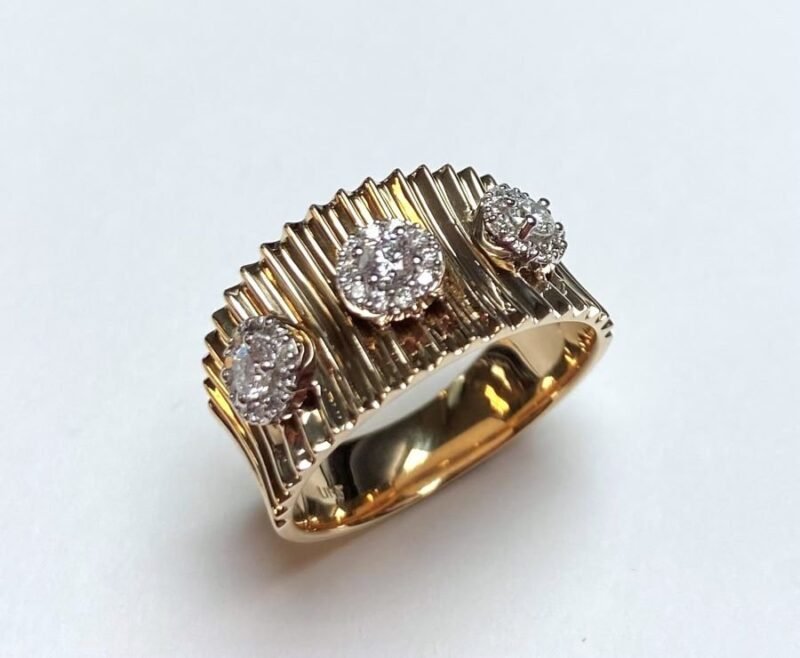UBV8033FRY - 14K Yellow Gold Ring
