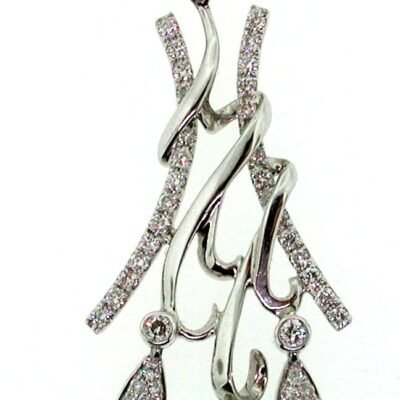 UPJ347PW - 14K White Gold Pendant