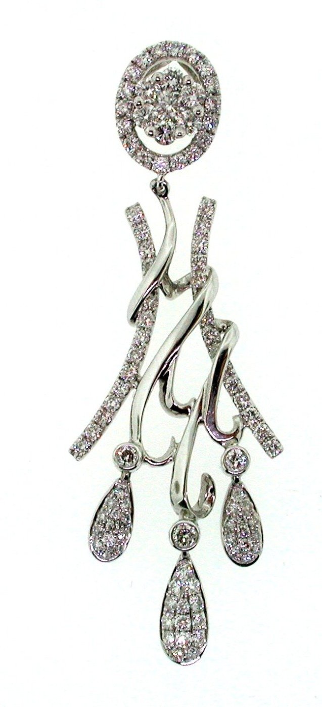 UPJ347PW - 14K White Gold Pendant