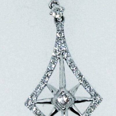 UPJ379W - 14K White Gold Pendant