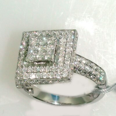 URJ1750FW-1 - 14K White Gold Ring
