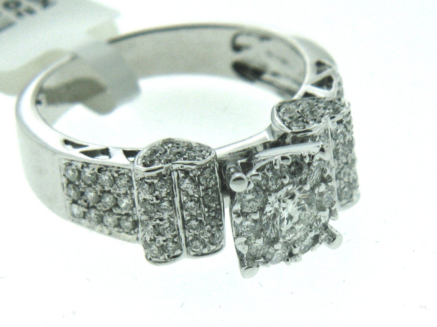 URJ1873LSW-1 - 14K White Gold Engagement Ring