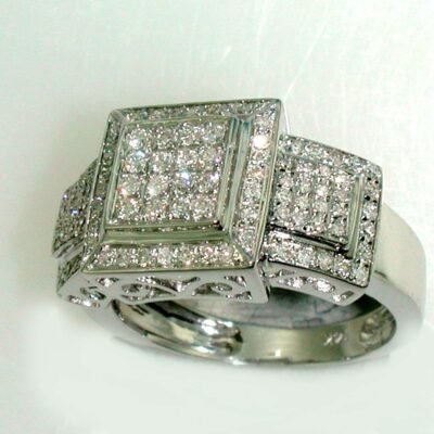 URJ1936FW - 14K White Gold Ring