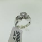 URJ1957LSWBH - 14K White Gold Semi Mount Ring