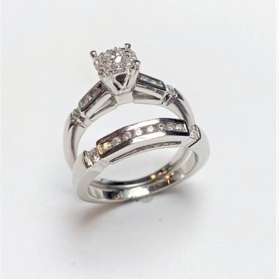 URJ1982LSTWSH - 14K White Gold Semi Mount Ring