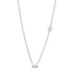 AP12196W - 14K White Gold Necklace
