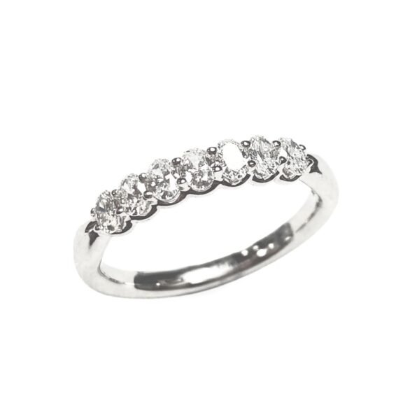 AR16657-1W - 14K White Gold Wedding Band