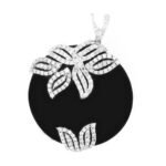 8CRP903OXW - 14K White Gold Pendant