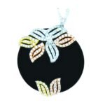 8CRP903OYW - 14K Two Tones Gold Pendant