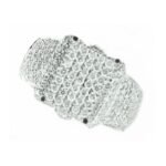 8CRR1297E2FRW - 14K White Gold Engagement Ring