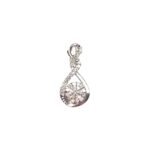 AJP09705W - 14K White Gold Pendant