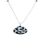 8RP1556ADB - 14K White Gold Necklace