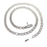AN10839W1 - 14K White Gold Necklace