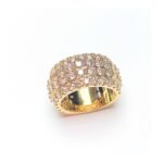 AM10441GY - 14K Yellow Gold Gents Ring